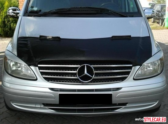 Eyelashes On Headlights [Mb10At1301Bsm] For Mercedes-Benz Vito Ii (W639) 