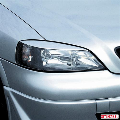 Eyelashes On Headlights [Op10At1351Jn] For Opel Astra G 