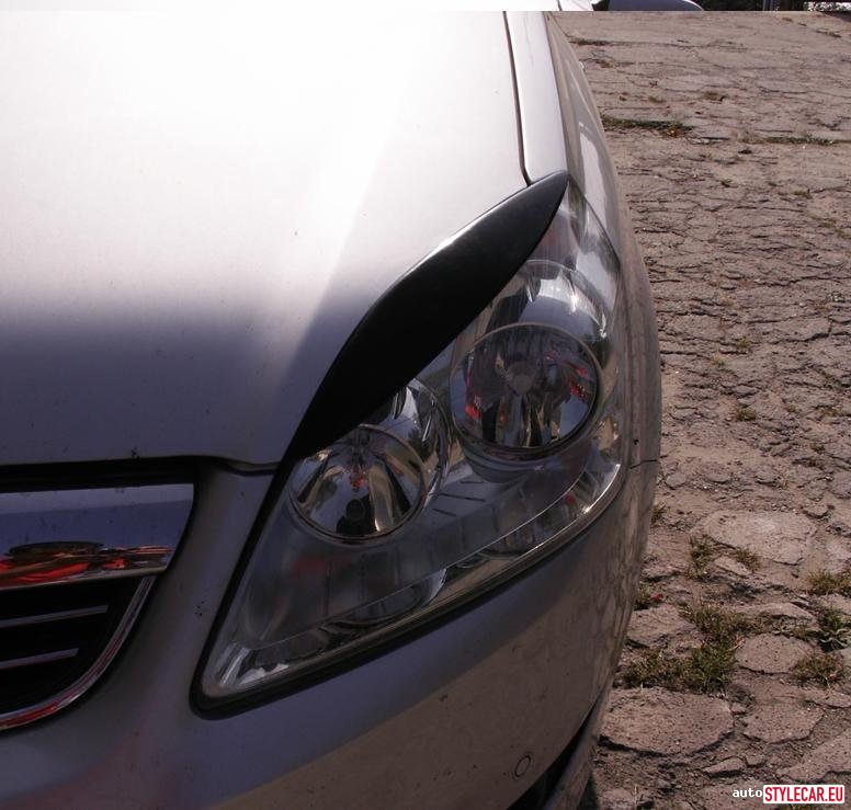 Eyelashes On Headlights [Op10At1559Jn] For Opel Zafira B 