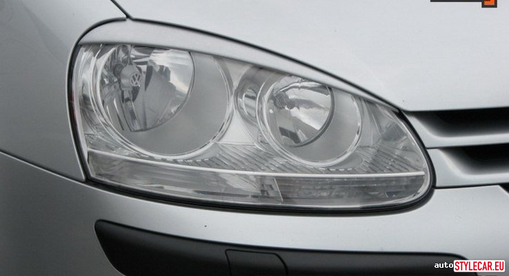 Eyelashes On Headlights [Vw10At1728Jn] For Volkswagen Golf V 