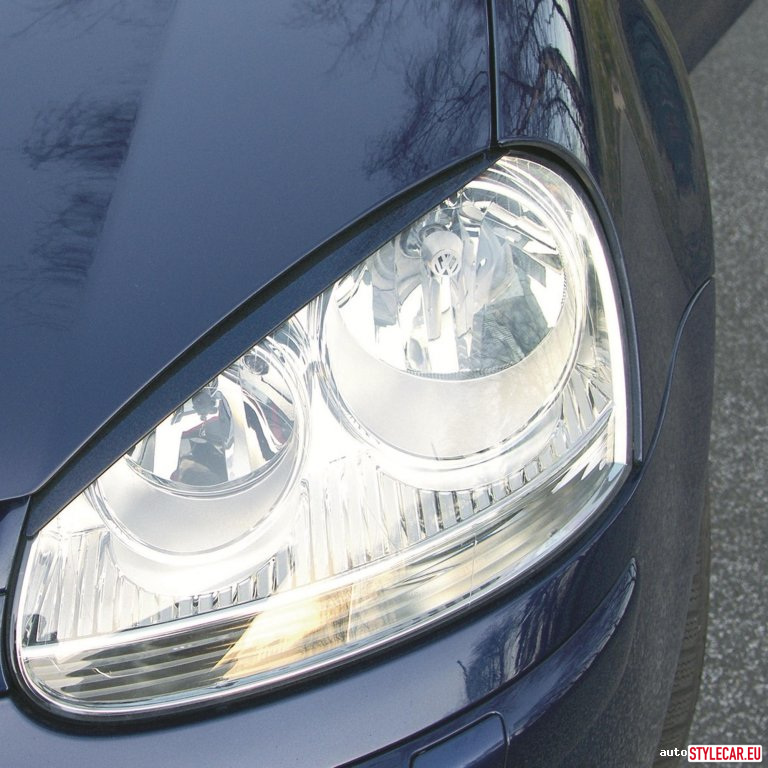 Eyelashes On Headlights [Vw10At1729Bsm] For Volkswagen Golf V 