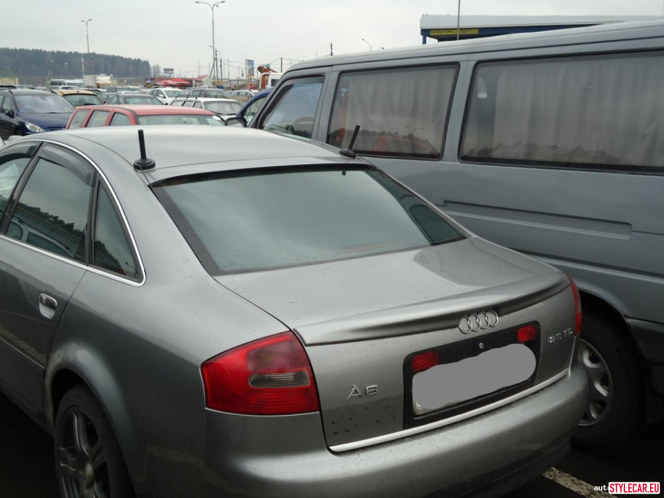 Trunk Lid Spoiler [Au13At0255Jn] Zender Style Inspired For Audi A6 (C5) 