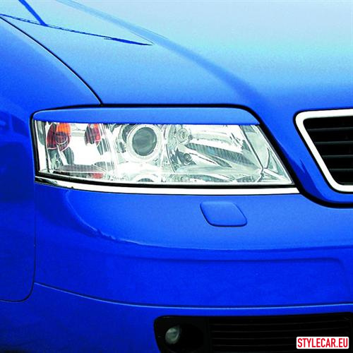 Eyelashes On Headlights [Au10At0267Jn] For Audi A6 (C5) 