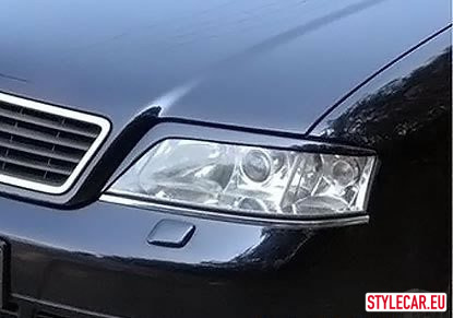 Eyelashes On Headlights [Au10At2948St] 1997-2001 For Audi A6 (C5) 