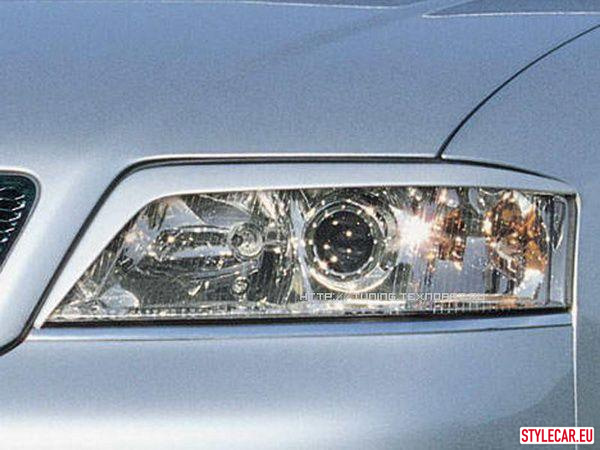 Eyelashes On Headlights [Au10At2948St] 1997-2001 For Audi A6 (C5) 