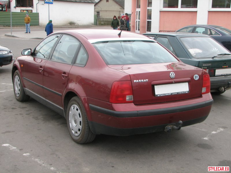 Rear Window Spoiler [Vw03At1857St] For Volkswagen Passat B5 