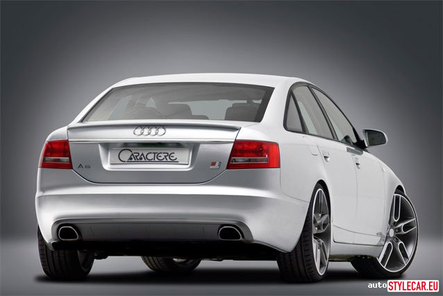 Trunk Lid Spoiler [Au13At0296Jn] Caractere Style Inspired For Audi A6 (C6) 