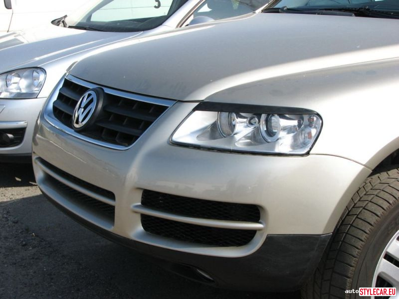 Eyelashes On Headlights [Vw10At2063Jn] For Volkswagen Touareg (I) 