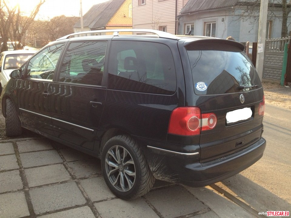 Trunk Lid Spoiler [Vw13At2069St] For Volkswagen Sharan (I) 