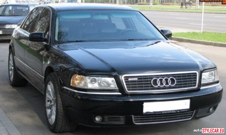 Eyelashes On Headlights [Au10At0323Jn] For Audi A8 (D2) 