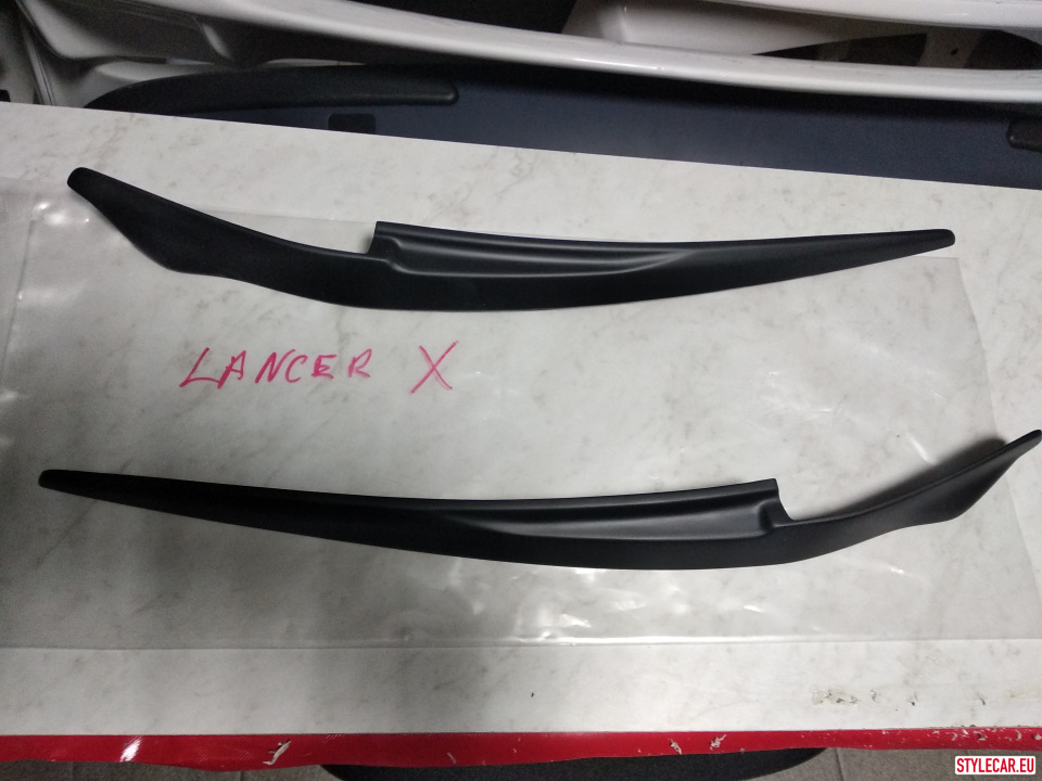 Eyelashes On Headlights [Mi10At2833Jn] For Mitsubishi Lancer (X) 