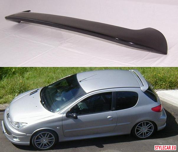 Trunk Lid Spoiler [Pe13At4003Gn] For Peugeot 206 