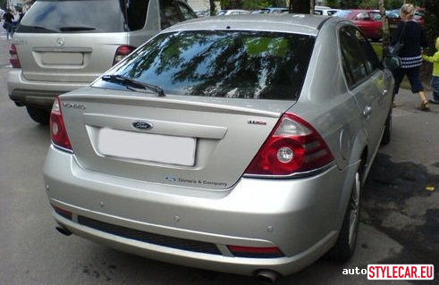 Trunk Lid Spoiler [Fo13At0376St] For Ford  Mondeo Iii 