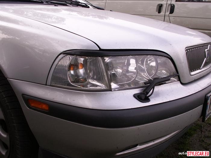 Eyelashes On Headlights [Vo10At2517Jn] For Volvo S40/V40 