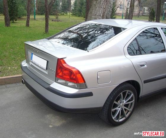 Trunk Lid Spoiler [Vo13At2521St] For Volvo S60 (I) 