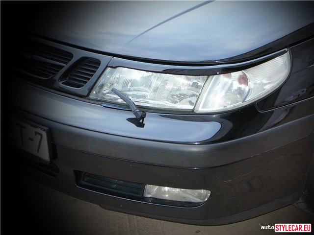 Eyelashes On Headlights [Sa10At2624St] For Saab 9-5 (I) 