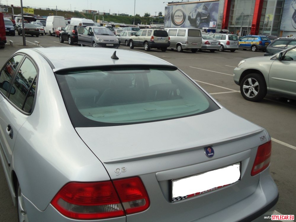 Trunk Lid Spoiler [Sa13At2629St] For Saab 9-3 (Ii) 