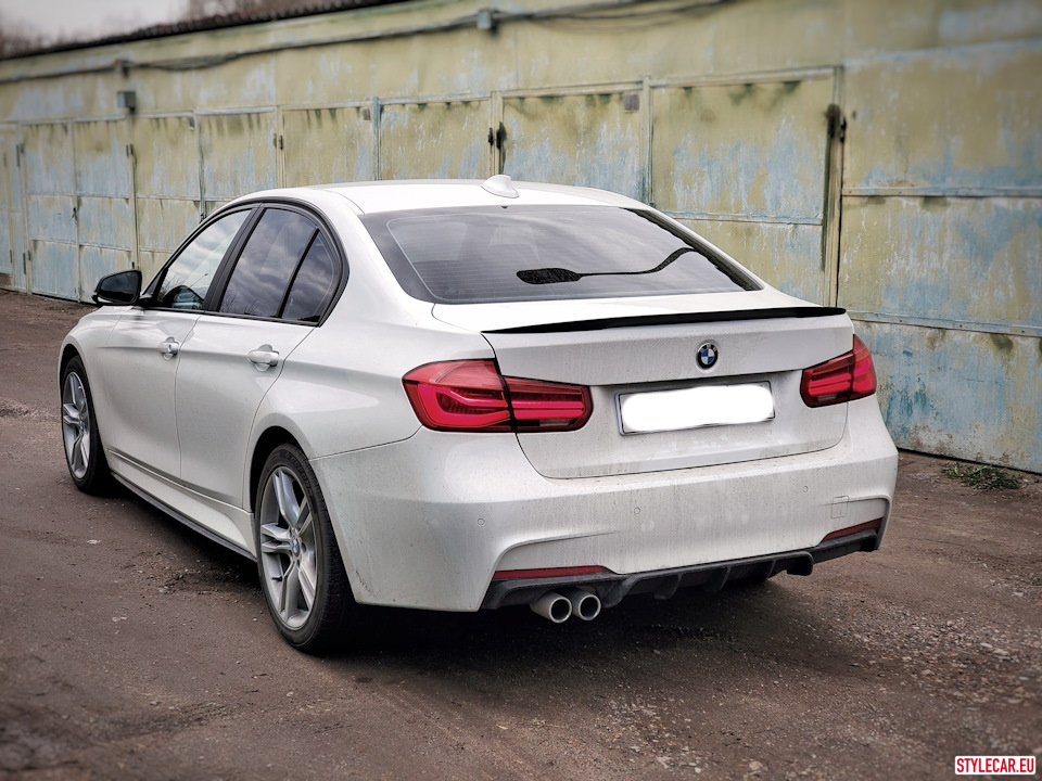 Trunk Lid Spoiler [Bm13At2912Jn] Inspired By Perfomance Style For Bmw (3-Series) F30 