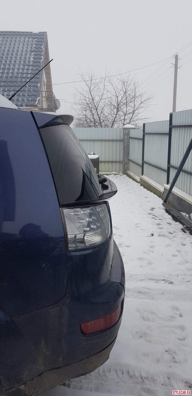 Trunk Lid Spoiler [Mi13At3850Jn] For Mitsubishi Outlander Ii 