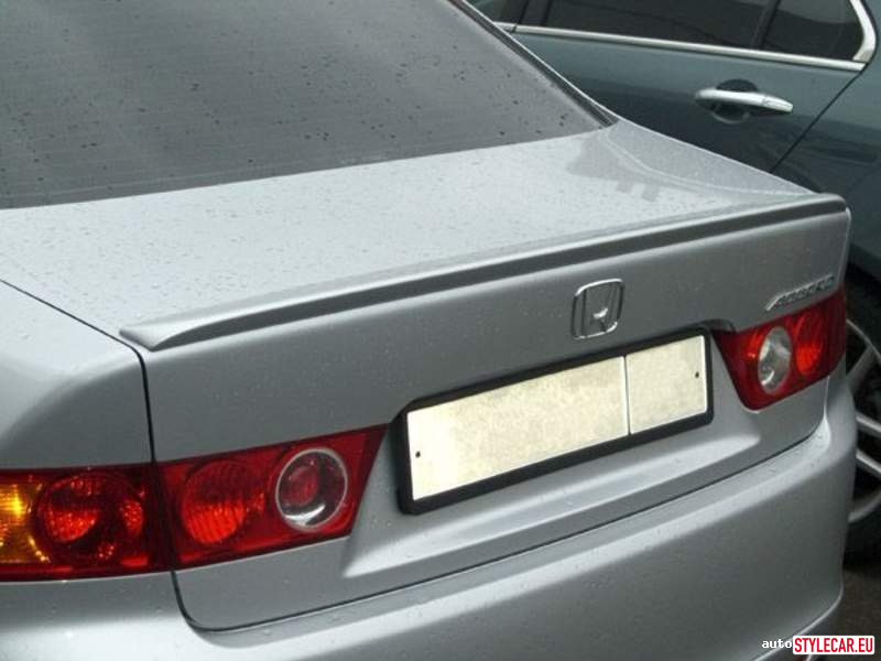 Trunk Lid Spoiler [Ho13At0544St] For Honda Accord Vii 