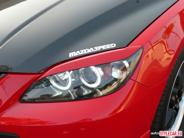 Eyelashes On Headlights [Ma10At0598Jn] For Mazda  3 (I) 