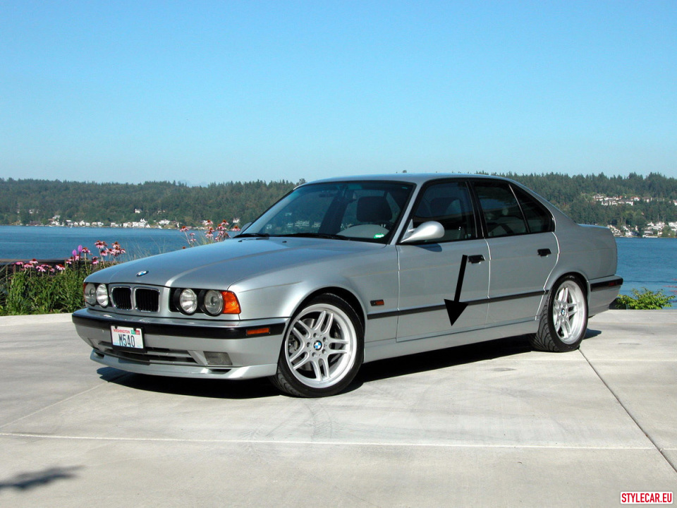 Foliage On The Door [Bm41At3823Gn] М5 Inspired Style For Bmw (5-Series) E34 