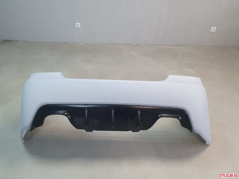 Rear Bumper Diffuser [Bm35At3907Bsm] For Bmw (5-Series) E60 