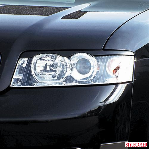 Eyelashes On Headlights [Au10At0163Jn] For Audi A4 (B6) 