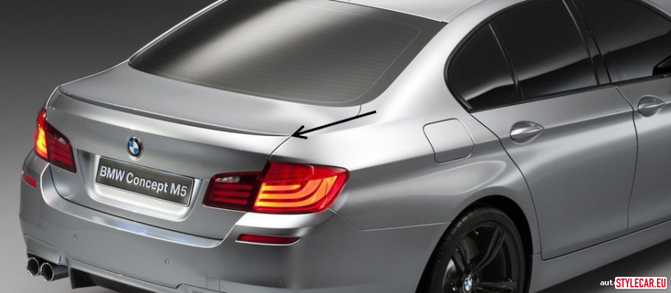 Trunk Lid Spoiler [Bm13At0982Jn] M5 Style Inspired For Bmw (5-Series) F10 