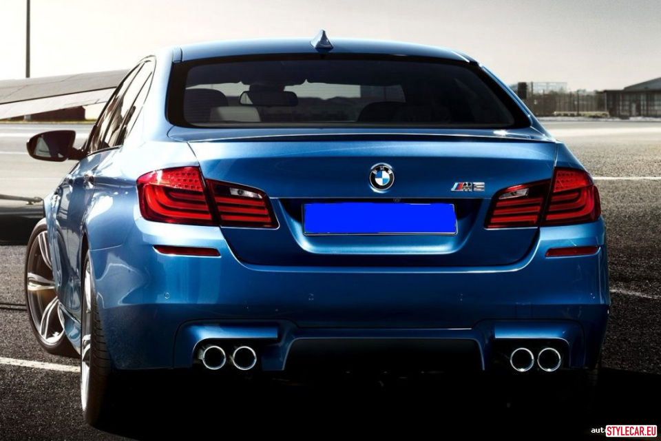 Trunk Lid Spoiler [Bm13At0982Jn] M5 Style Inspired For Bmw (5-Series) F10 