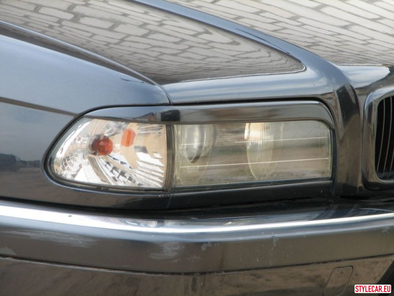 Eyelashes On Headlights [Bm10At0990Jn] For Bmw (7-Series) E38 