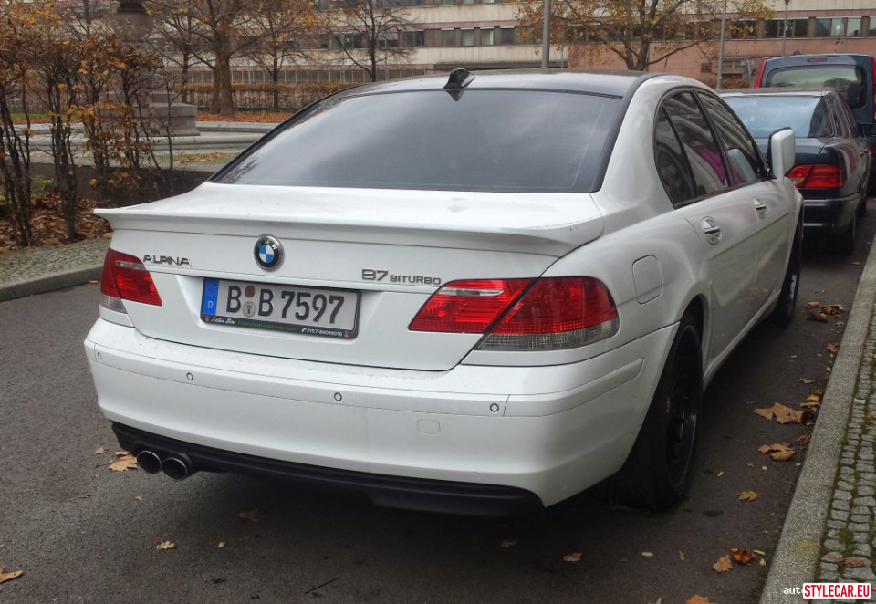 Trunk Lid Spoiler [Bm13At1032Jn] Alpina Style Inspired For Bmw (7-Series) E65\E66 