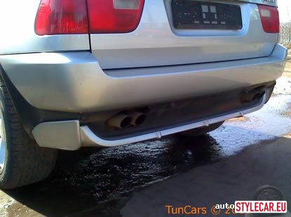 Rear Bumper Bottom Trim [Bm16At1045St] For Bmw X5 (E53) 