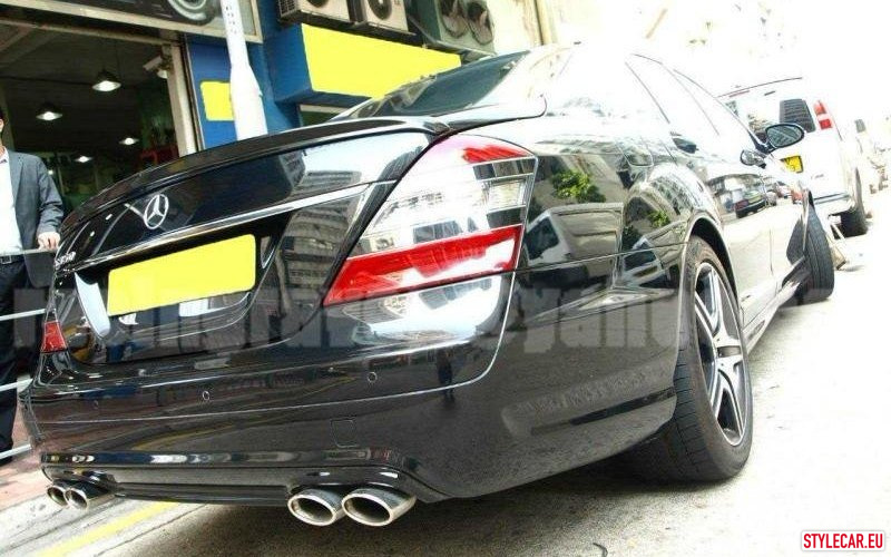 Trunk Lid Spoiler [Mb13At1255Jn] Alpina Style Inspired For Mercedes-Benz W221 