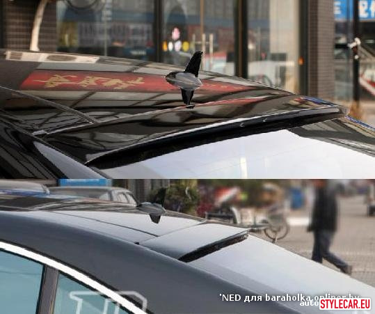 Rear Window Spoiler [Mb03At1256Jn] Alpina Style Inspired For Mercedes-Benz W221 