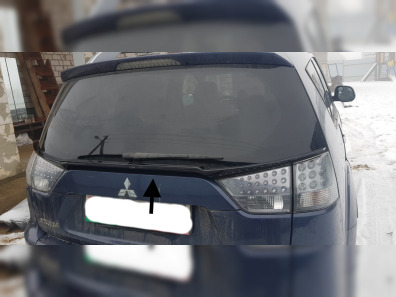 Mitsubishi Outlander II Trunk Lid Spoiler [MI13AT3850JN]