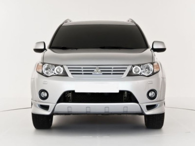 Mitsubishi Outlander II Front bumper protection [MI37AT4001JN]