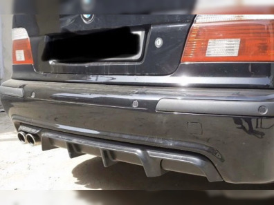 Rear bumper diffuser BM35AT3862BSM