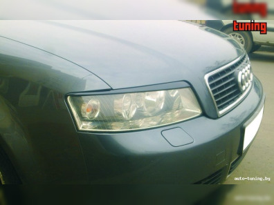 Audi A4 (B6) Eyelashes on headlights [AU10AT0166JN]